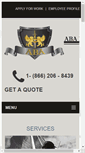Mobile Screenshot of abaprotection.com